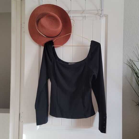 Treasure & Bond Square Neck Top - Picture 4 of 9